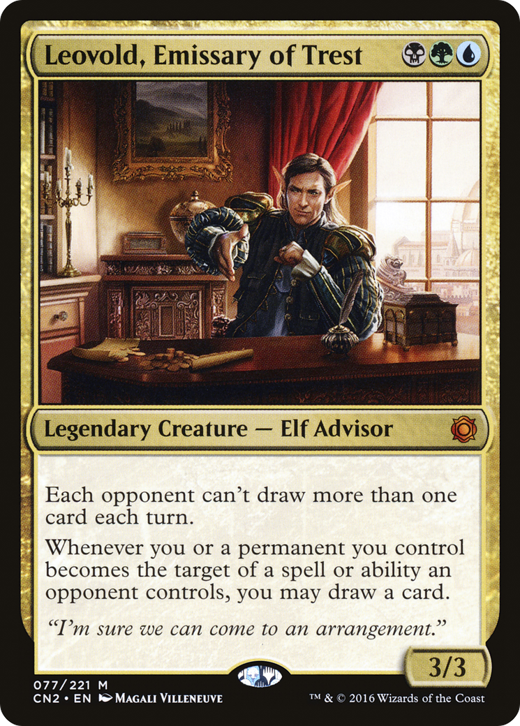 Leovold, Emissary of Trest (CN2-077) - Conspiracy: Take the Crown - Premium MTG Single from Wizards of the Coast - Just $0.86! Shop now at Game Crave Tournament Store