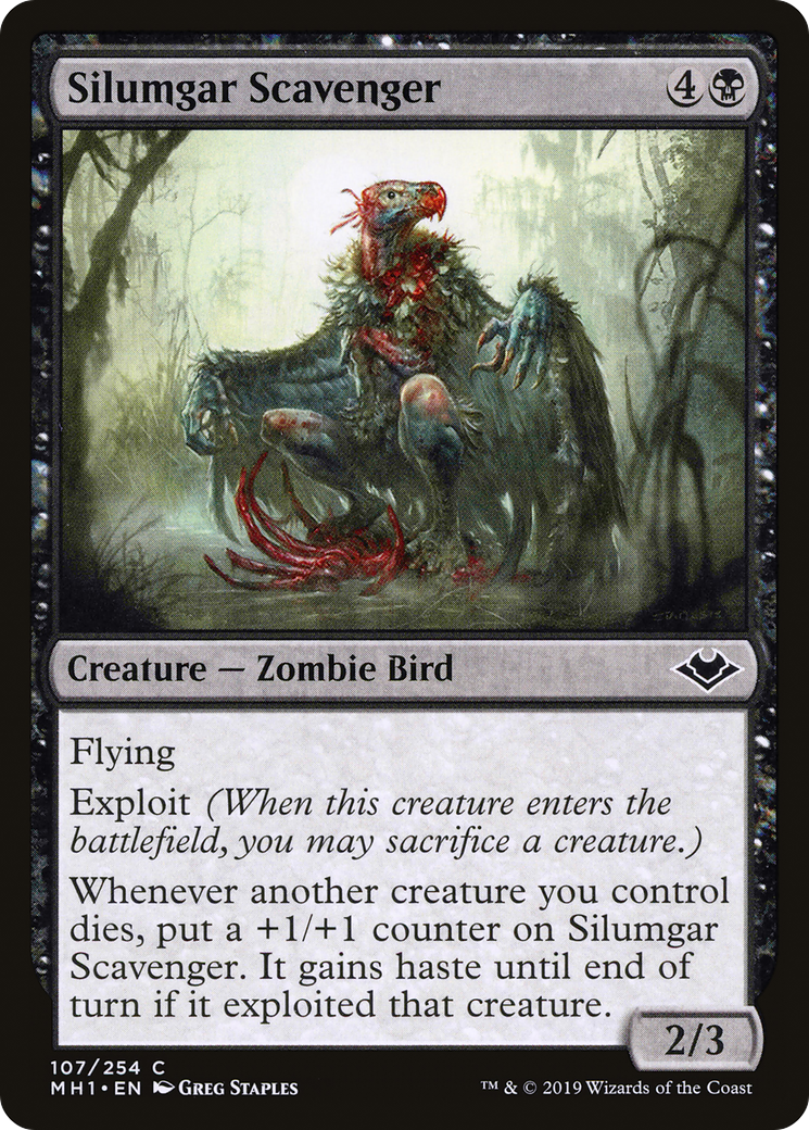 Silumgar Scavenger (MH1-107) - Modern Horizons Foil - Premium MTG Single from Wizards of the Coast - Just $0.08! Shop now at Game Crave Tournament Store