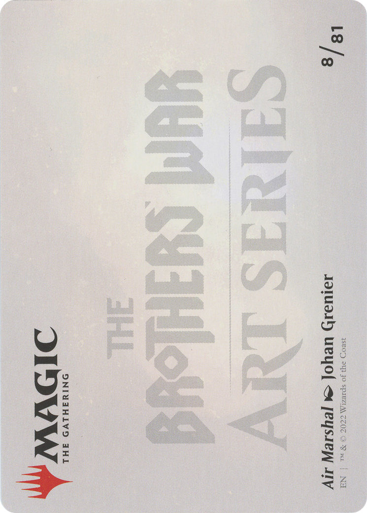 Air Marshal // Air Marshal (ABRO-008) - The Brothers' War Art Series (Borderless) Foil - Premium MTG Single from Wizards of the Coast - Just $0! Shop now at Game Crave Tournament Store