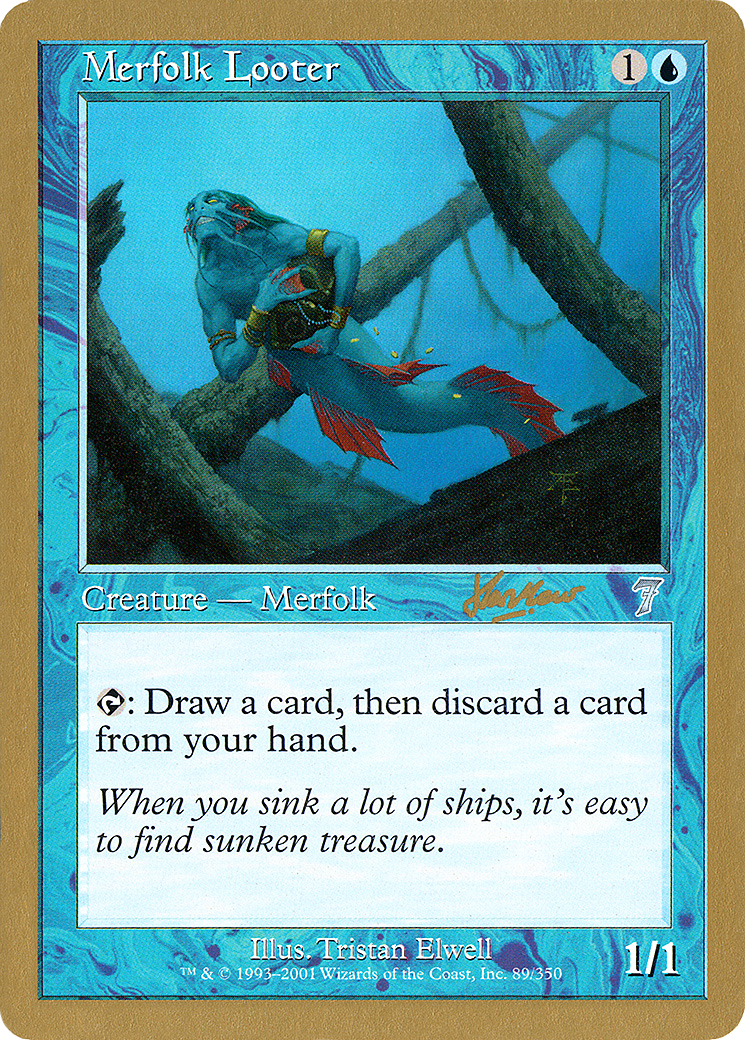 Merfolk Looter (WC02-SHH89) - World Championship Decks 2002 - Premium MTG Single from Wizards of the Coast - Just $0.17! Shop now at Game Crave Tournament Store