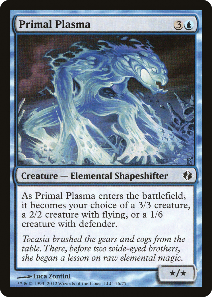 Primal Plasma (DDI-016) - Duel Decks: Venser vs. Koth - Premium MTG Single from Wizards of the Coast - Just $0.08! Shop now at Game Crave Tournament Store