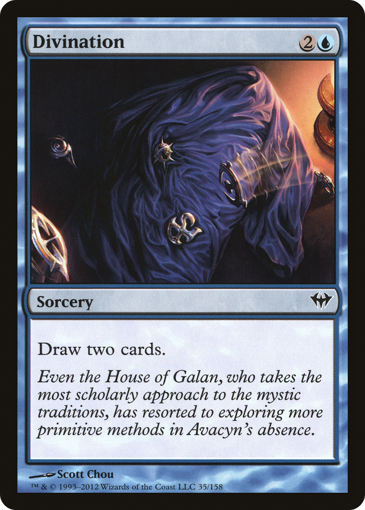 Divination (DKA-035) - Dark Ascension - Premium MTG Single from Wizards of the Coast - Just $0.08! Shop now at Game Crave Tournament Store