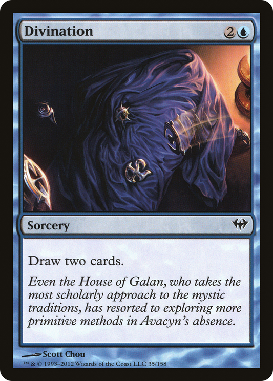 Divination (DKA-035) - Dark Ascension - Premium MTG Single from Wizards of the Coast - Just $0.08! Shop now at Game Crave Tournament Store