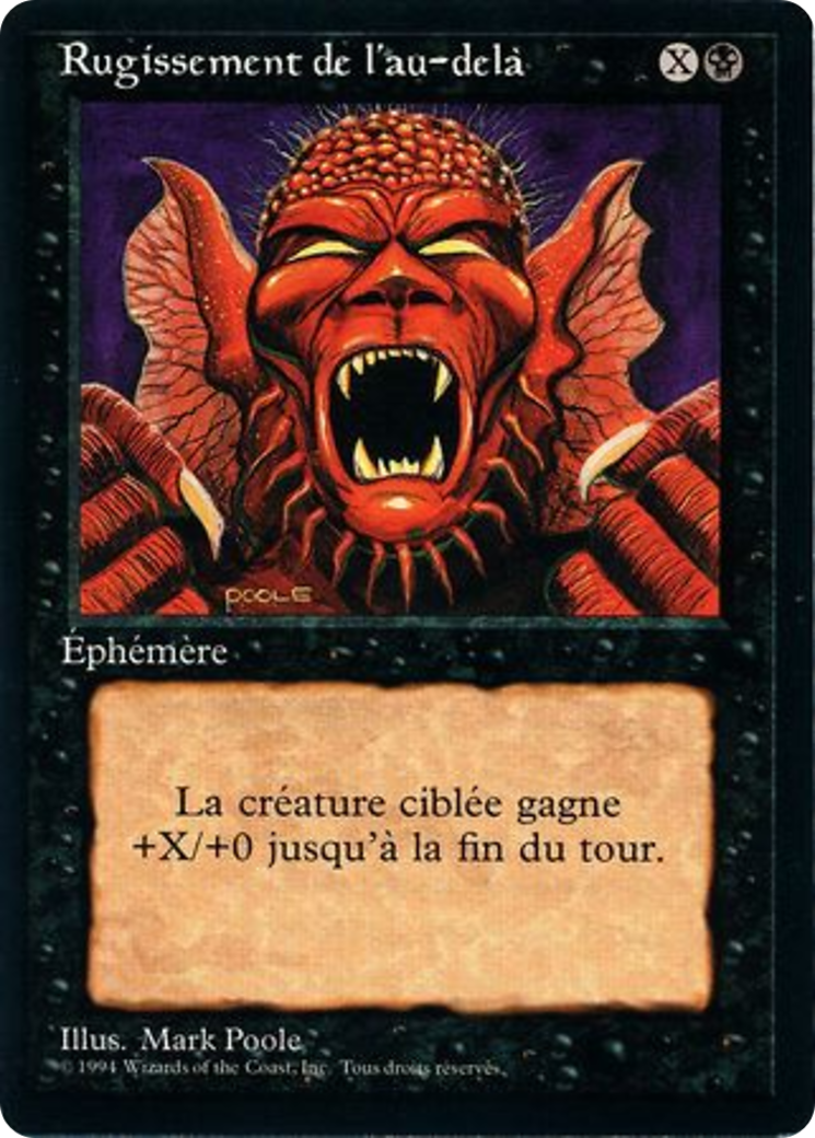 Howl from Beyond (FBB-114) - Foreign Black Border - Premium MTG Single from Wizards of the Coast - Just $0.72! Shop now at Game Crave Tournament Store