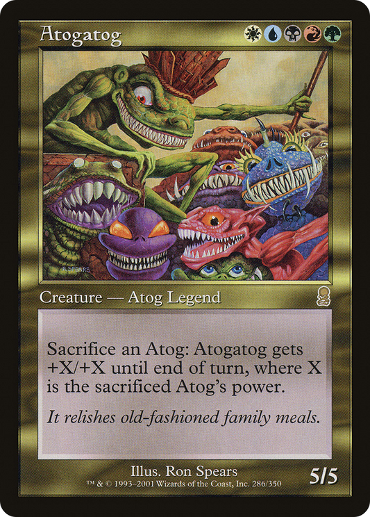 Atogatog (ODY-286) - Odyssey Foil - Premium MTG Single from Wizards of the Coast - Just $16.28! Shop now at Game Crave Tournament Store