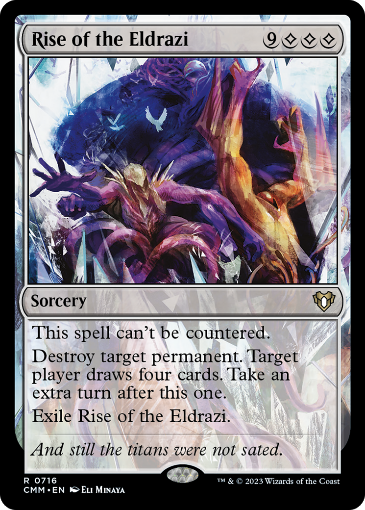 Rise of the Eldrazi (CMM-716) - Commander Masters - Premium MTG Single from Wizards of the Coast - Just $2.72! Shop now at Game Crave Tournament Store