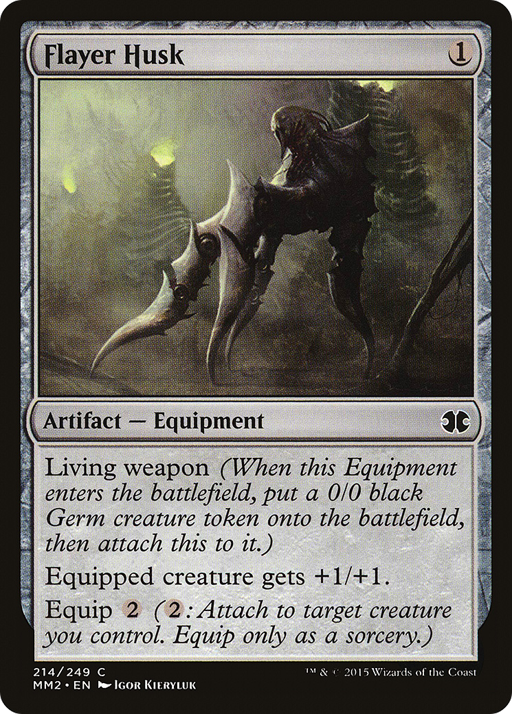 Flayer Husk (MM2-214) - Modern Masters 2015 Foil - Premium MTG Single from Wizards of the Coast - Just $0.12! Shop now at Game Crave Tournament Store
