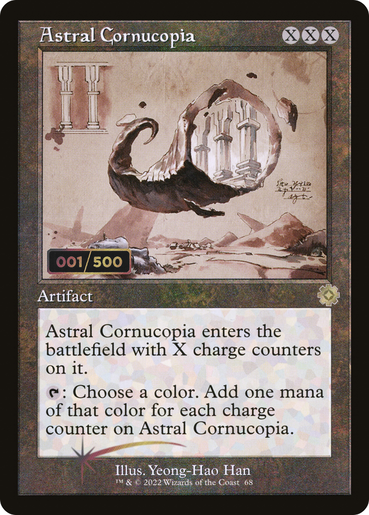 Astral Cornucopia (BRR-68Z) - The Brothers' War Retro Artifacts Foil - Premium MTG Single from Wizards of the Coast - Just $45.60! Shop now at Game Crave Tournament Store