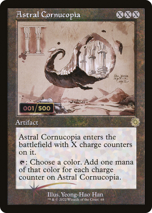 Astral Cornucopia (BRR-68Z) - The Brothers' War Retro Artifacts Foil - Premium MTG Single from Wizards of the Coast - Just $45.60! Shop now at Game Crave Tournament Store