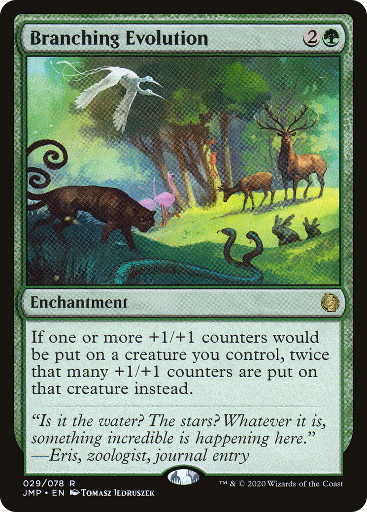 Branching Evolution (JMP-029) - Jumpstart - Premium MTG Single from Wizards of the Coast - Just $0.75! Shop now at Game Crave Tournament Store