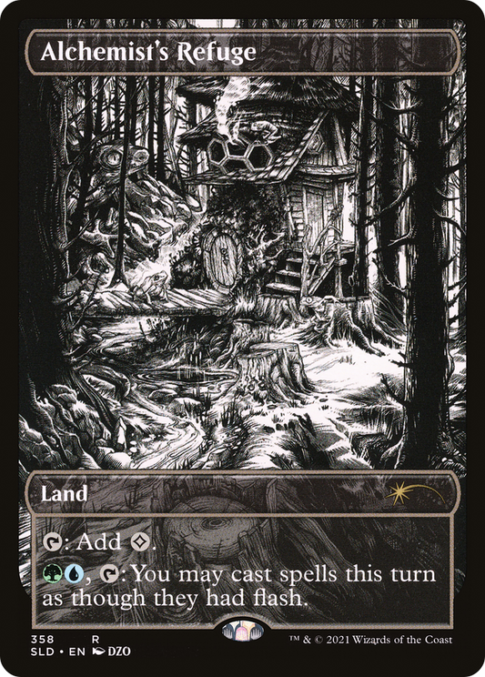 Alchemist's Refuge (SLD-358) - Secret Lair Drop - Premium MTG Single from Wizards of the Coast - Just $2.99! Shop now at Game Crave Tournament Store