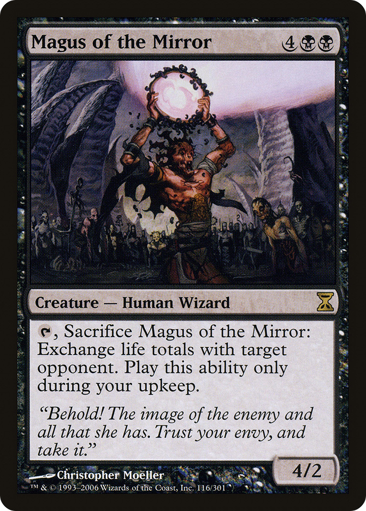 Magus of the Mirror (TSP-116) - Time Spiral - Premium MTG Single from Wizards of the Coast - Just $0.13! Shop now at Game Crave Tournament Store