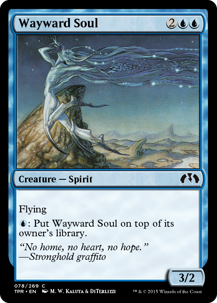 Wayward Soul (TPR-078) - Tempest Remastered - Premium MTG Single from Wizards of the Coast - Just $0! Shop now at Game Crave Tournament Store