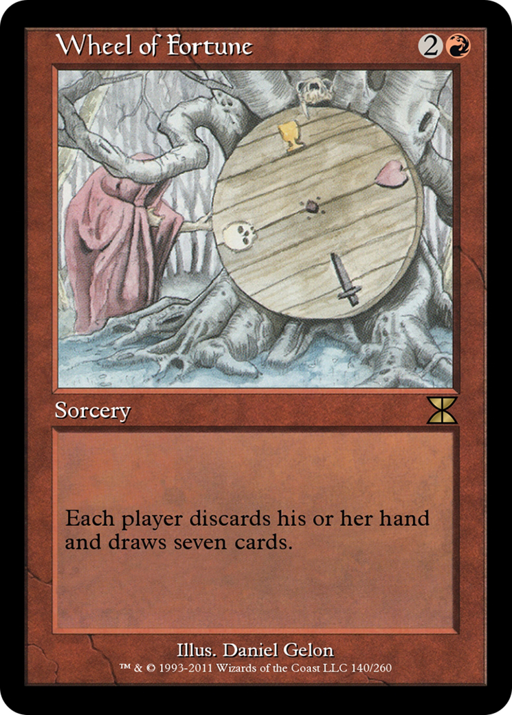 Wheel of Fortune (ME4-140) - Masters Edition IV Foil - Premium MTG Single from Wizards of the Coast - Just $0! Shop now at Game Crave Tournament Store