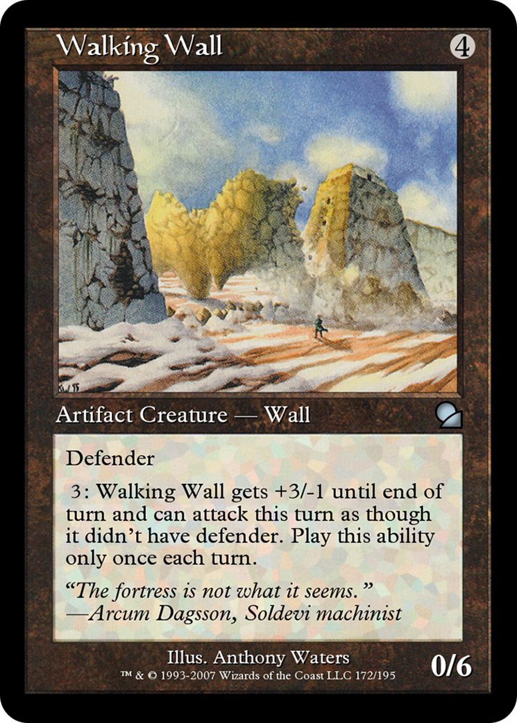 Walking Wall (ME1-172) - Masters Edition - Premium MTG Single from Wizards of the Coast - Just $0! Shop now at Game Crave Tournament Store
