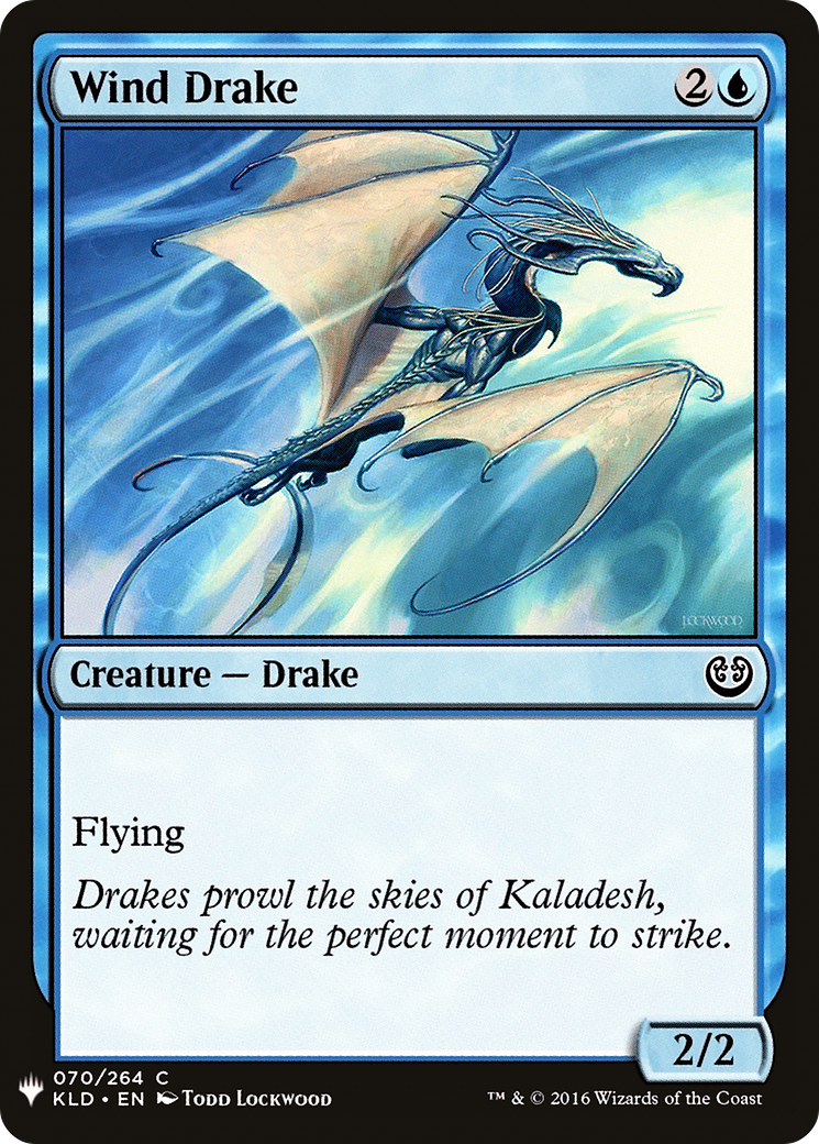 Wind Drake (MB1-549) - Mystery Booster - Premium MTG Single from Wizards of the Coast - Just $0.25! Shop now at Game Crave Tournament Store
