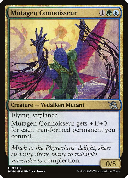 Mutagen Connoisseur (MOM-248) - March of the Machine - Premium MTG Single from Wizards of the Coast - Just $0.08! Shop now at Game Crave Tournament Store