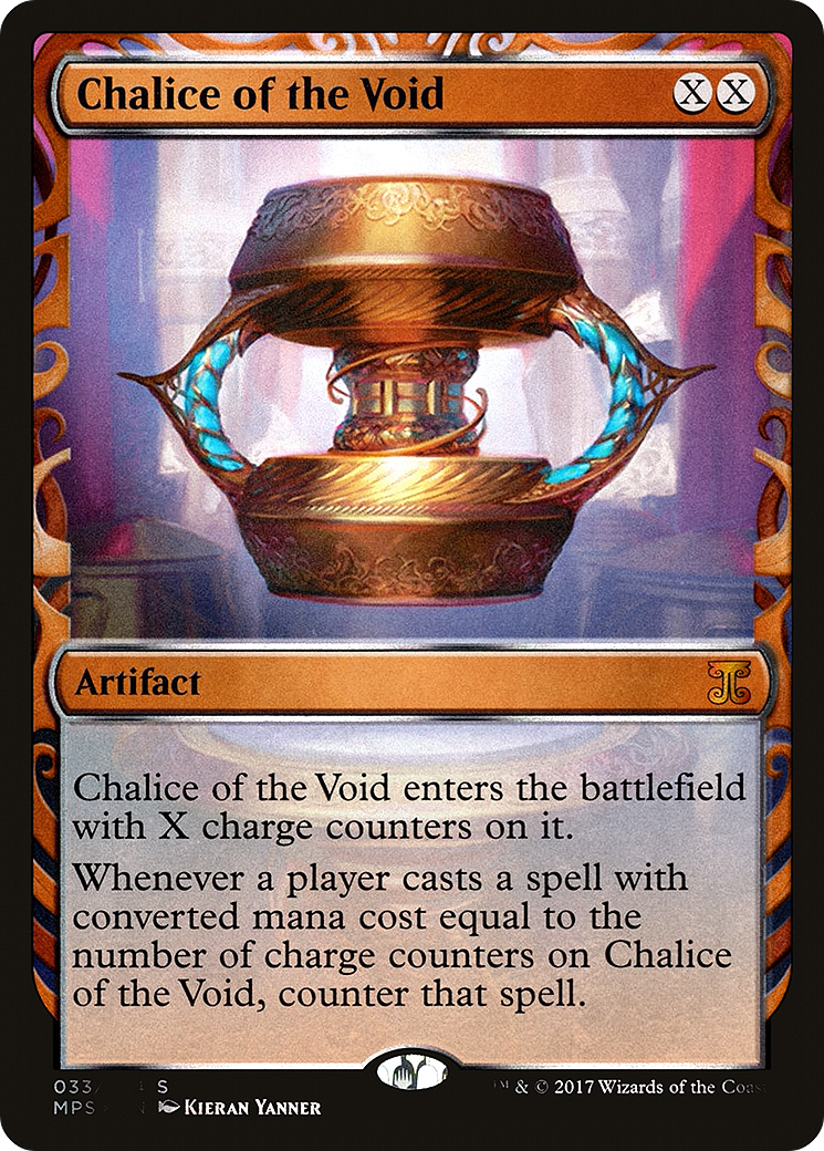 Chalice of the Void (MPS-033) - Kaladesh Inventions Foil - Premium MTG Single from Wizards of the Coast - Just $141.94! Shop now at Game Crave Tournament Store