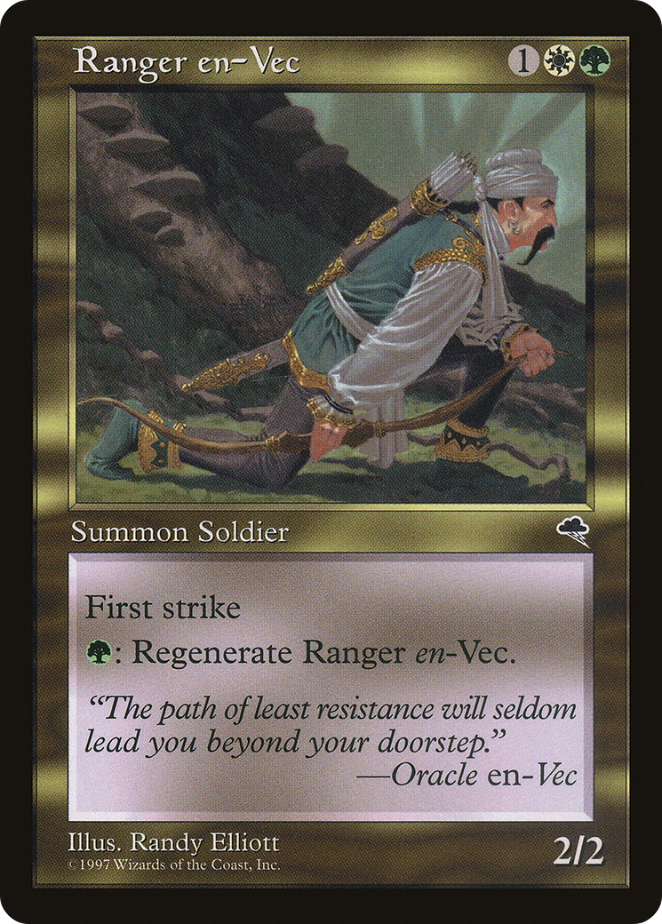 Ranger en-Vec (TMP-268) - Tempest - Premium MTG Single from Wizards of the Coast - Just $0.08! Shop now at Game Crave Tournament Store