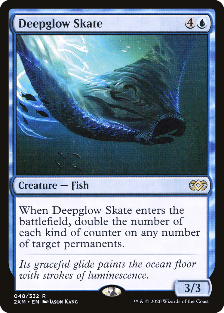 Deepglow Skate (2XM-048) - Double Masters - Premium MTG Single from Wizards of the Coast - Just $1.30! Shop now at Game Crave Tournament Store