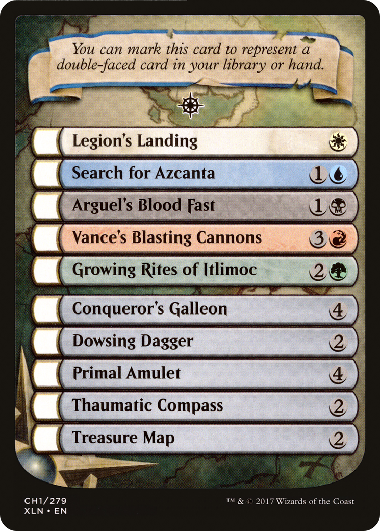 Ixalan Checklist (TXLN-CH1) - Ixalan Tokens - Premium MTG Single from Wizards of the Coast - Just $0.08! Shop now at Game Crave Tournament Store