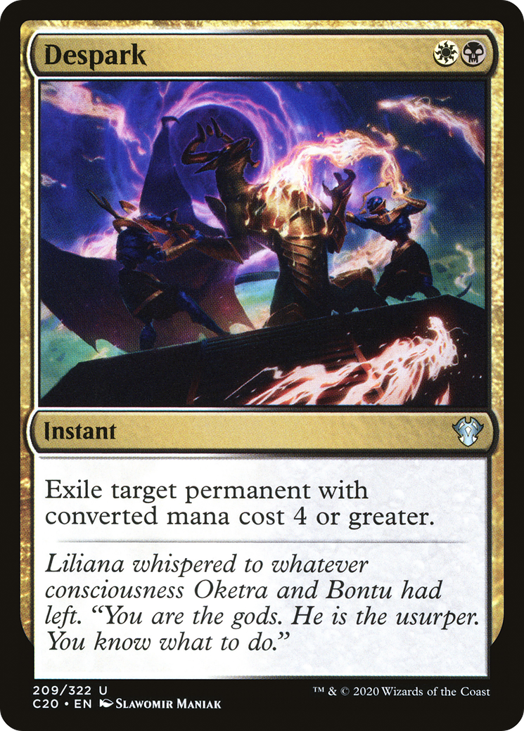 Despark (C20-209) - Commander 2020 - Premium MTG Single from Wizards of the Coast - Just $0.15! Shop now at Game Crave Tournament Store