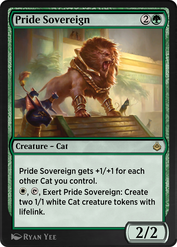 Pride Sovereign (AKR-208) - Amonkhet Remastered - Premium MTG Single from Wizards of the Coast - Just $0! Shop now at Game Crave Tournament Store