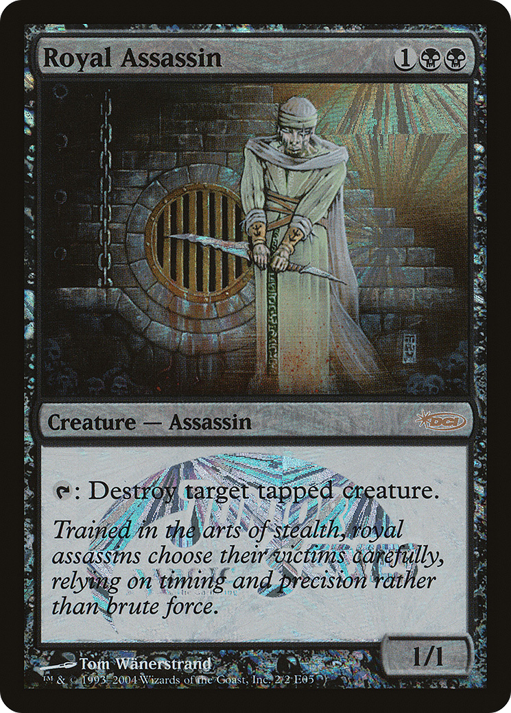 Royal Assassin (PJSE-2E05) - Junior Series Europe Foil - Premium MTG Single from Wizards of the Coast - Just $13.20! Shop now at Game Crave Tournament Store