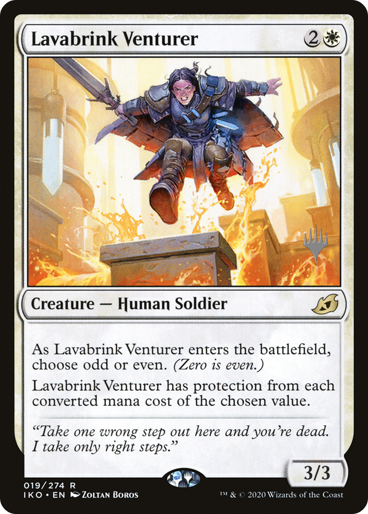 Lavabrink Venturer (PIKO-19P) - Ikoria: Lair of Behemoths Promos - Premium MTG Single from Wizards of the Coast - Just $0.08! Shop now at Game Crave Tournament Store
