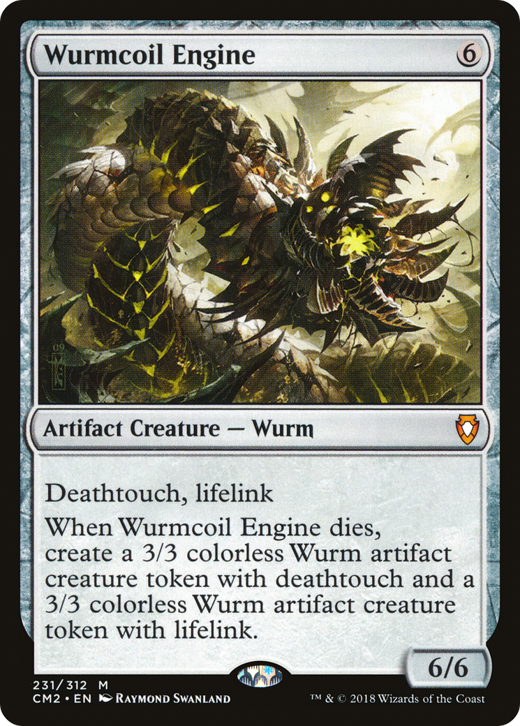 Wurmcoil Engine (CM2-231) - Commander Anthology Volume II - Premium MTG Single from Wizards of the Coast - Just $2.08! Shop now at Game Crave Tournament Store