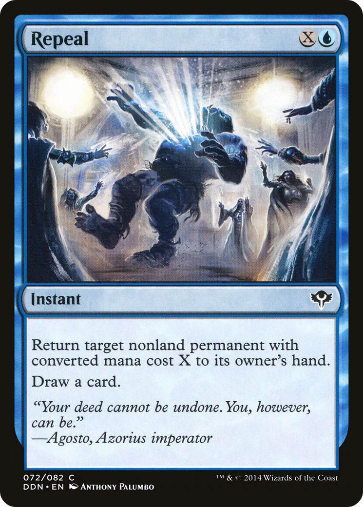 Repeal (DDN-072) - Duel Decks: Speed vs. Cunning - Premium MTG Single from Wizards of the Coast - Just $0.08! Shop now at Game Crave Tournament Store