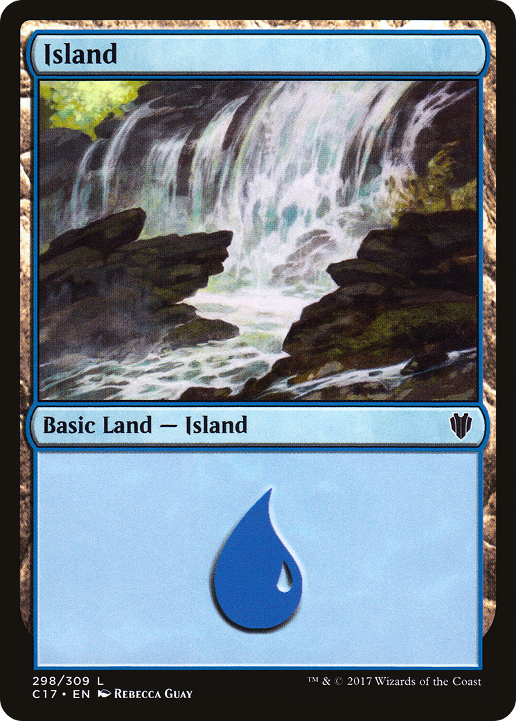Island (C17-298) - Commander 2017 - Premium MTG Single from Wizards of the Coast - Just $0.08! Shop now at Game Crave Tournament Store