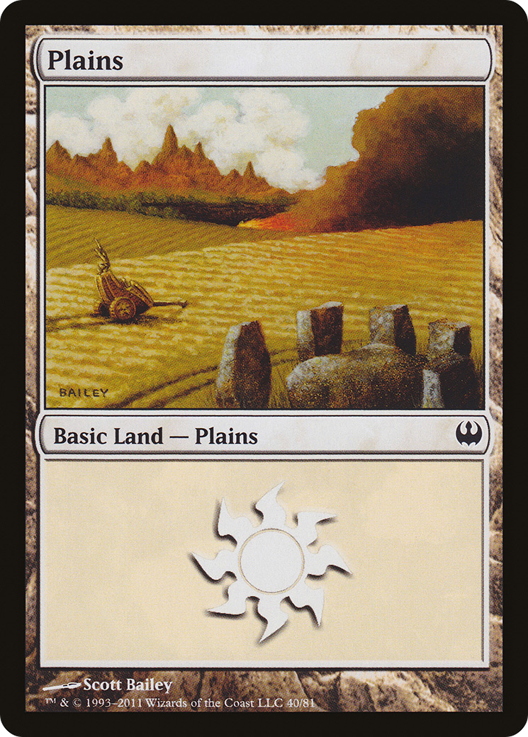Plains (DDG-040) - Duel Decks: Knights vs. Dragons - Premium MTG Single from Wizards of the Coast - Just $0.08! Shop now at Game Crave Tournament Store