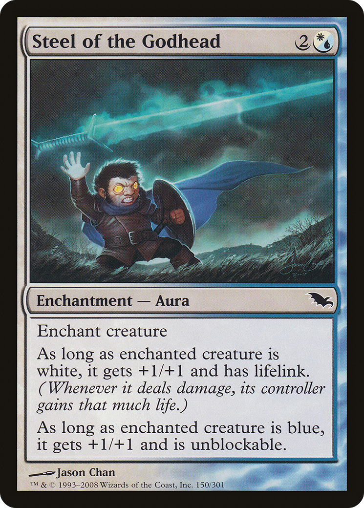 Steel of the Godhead (SHM-150) - Shadowmoor - Premium MTG Single from Wizards of the Coast - Just $1.53! Shop now at Game Crave Tournament Store