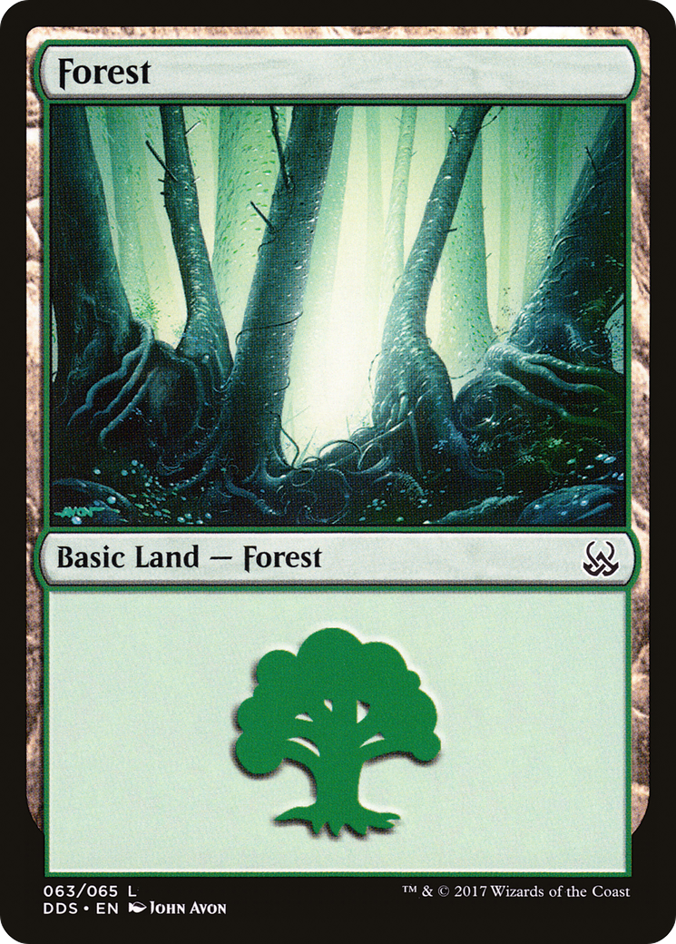Forest (DDS-063) - Duel Decks: Mind vs. Might - Premium MTG Single from Wizards of the Coast - Just $0.08! Shop now at Game Crave Tournament Store