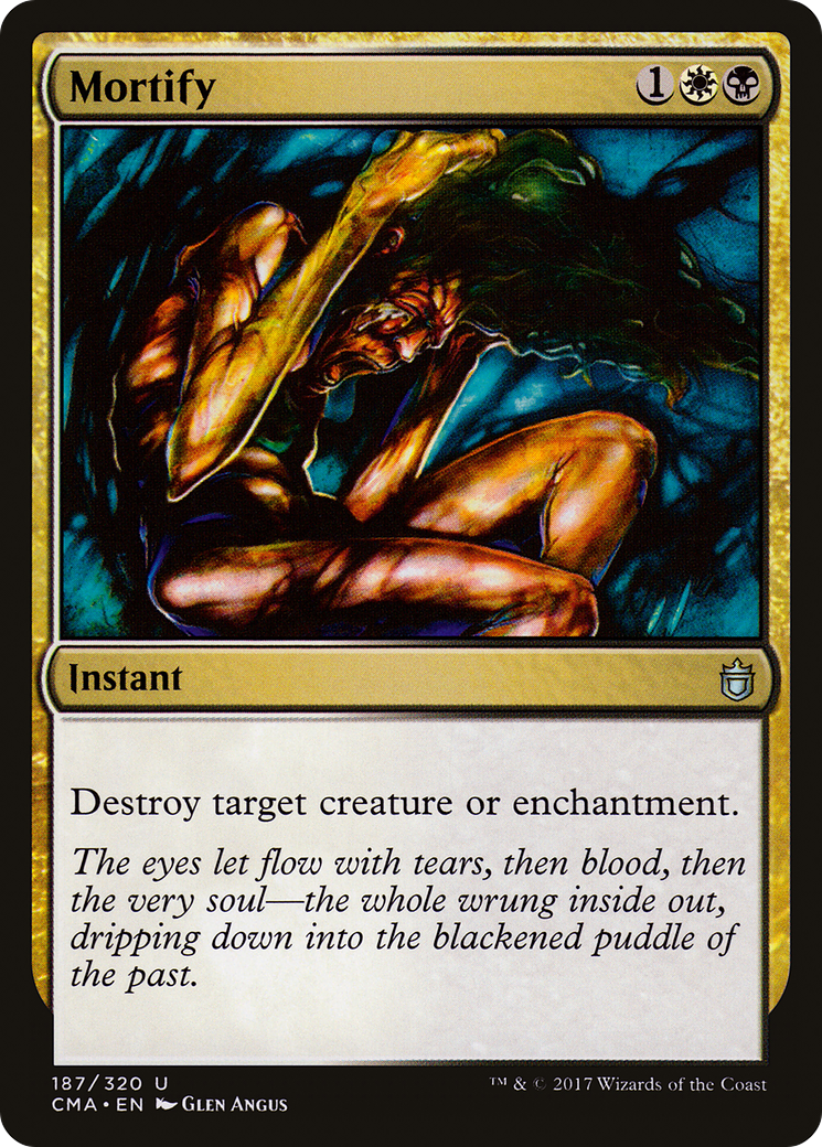 Mortify (CMA-187) - Commander Anthology - Premium MTG Single from Wizards of the Coast - Just $0.08! Shop now at Game Crave Tournament Store