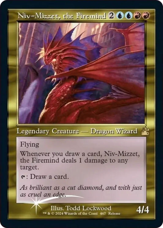 Niv-Mizzet, the Firemind (RVR-467) - Ravnica Remastered Foil - Premium MTG Single from Wizards of the Coast - Just $0.16! Shop now at Game Crave Tournament Store