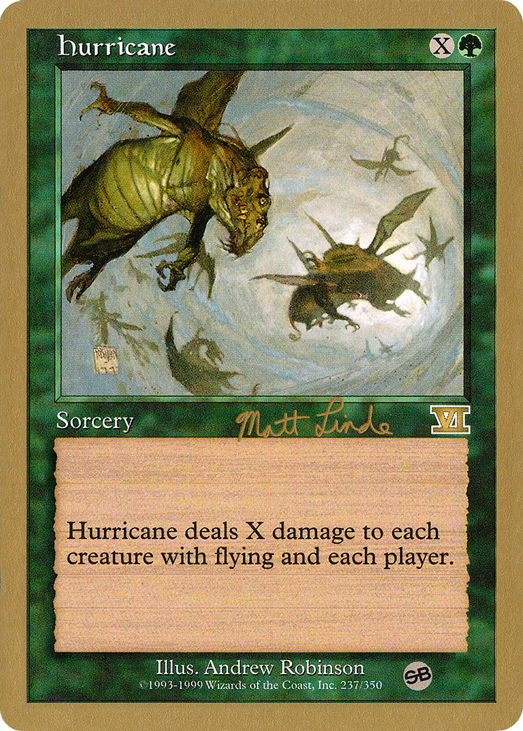 Hurricane (WC99-ML237SB) - World Championship Decks 1999 - Premium MTG Single from Wizards of the Coast - Just $0.11! Shop now at Game Crave Tournament Store