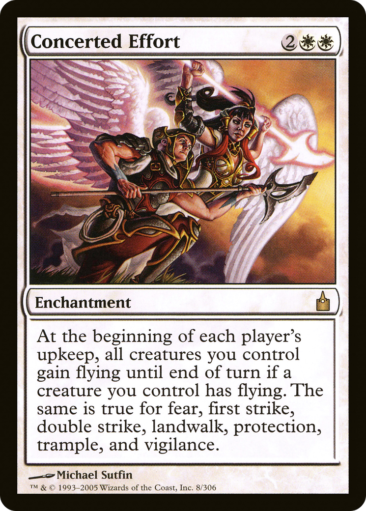 Concerted Effort (RAV-008) - Ravnica: City of Guilds - Premium MTG Single from Wizards of the Coast - Just $1.32! Shop now at Game Crave Tournament Store