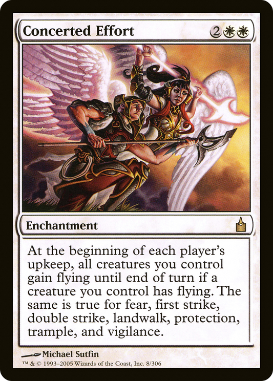 Concerted Effort (RAV-008) - Ravnica: City of Guilds - Premium MTG Single from Wizards of the Coast - Just $1.32! Shop now at Game Crave Tournament Store