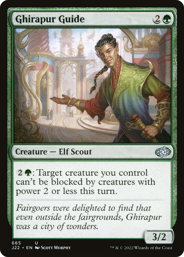 Ghirapur Guide (J22-665) - Jumpstart 2022 - Premium MTG Single from Wizards of the Coast - Just $0.25! Shop now at Game Crave Tournament Store