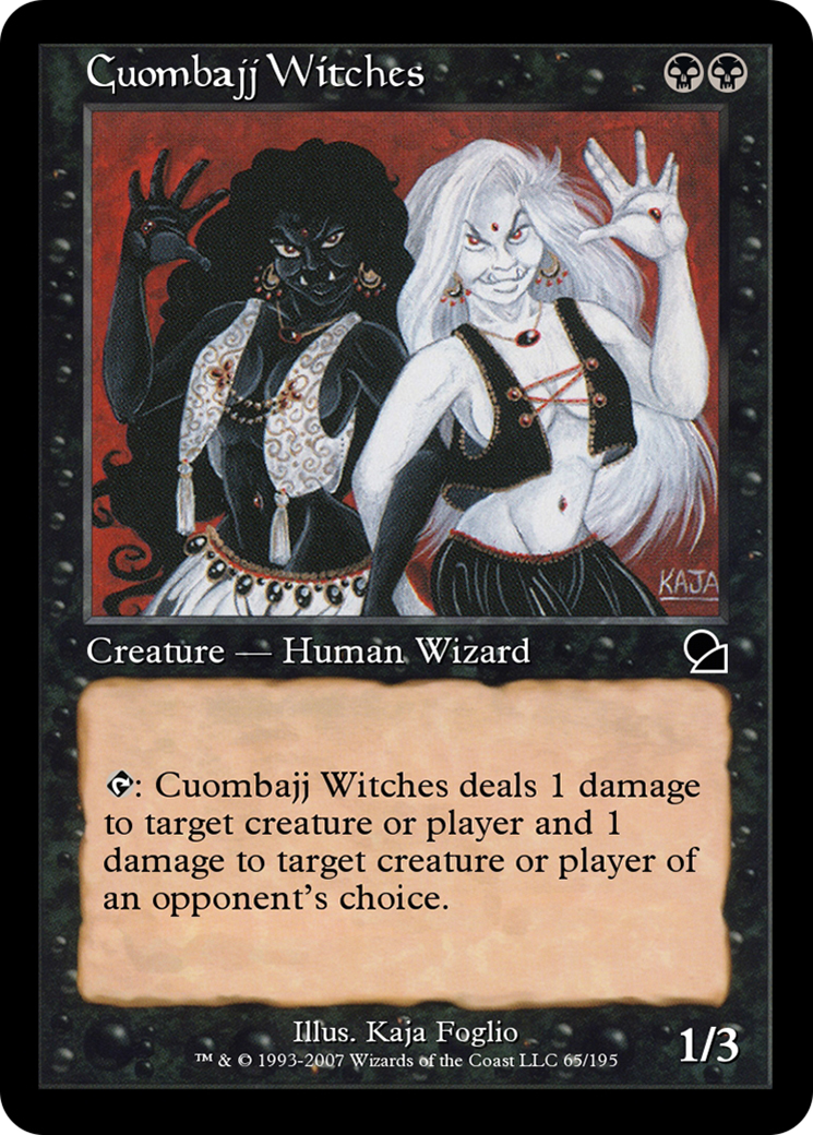 Cuombajj Witches (ME1-065) - Masters Edition - Premium MTG Single from Wizards of the Coast - Just $0! Shop now at Game Crave Tournament Store