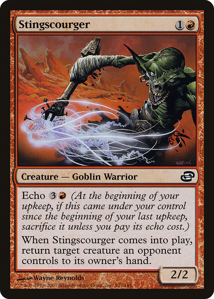 Stingscourger (PLC-107) - Planar Chaos - Premium MTG Single from Wizards of the Coast - Just $0.25! Shop now at Game Crave Tournament Store