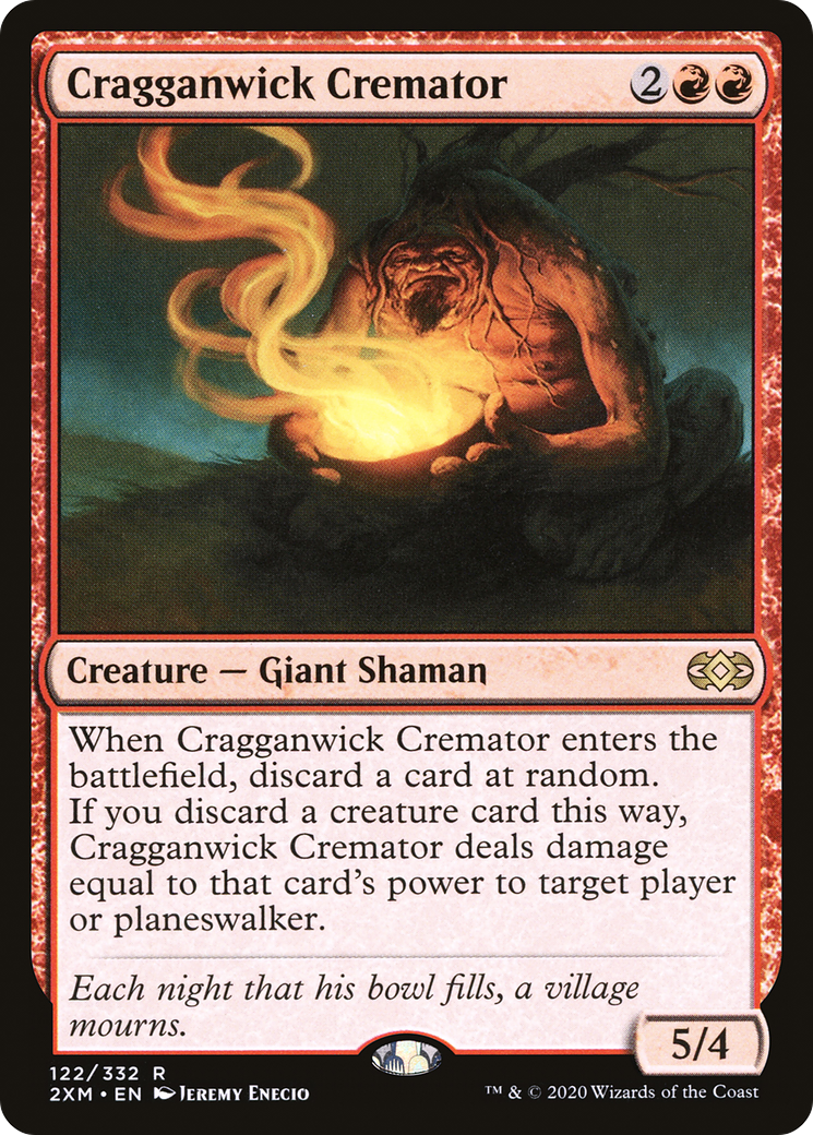 Cragganwick Cremator (2XM-122) - Double Masters - Premium MTG Single from Wizards of the Coast - Just $0.08! Shop now at Game Crave Tournament Store