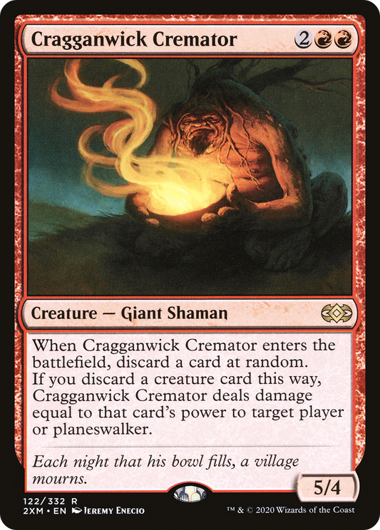 Cragganwick Cremator (2XM-122) - Double Masters - Premium MTG Single from Wizards of the Coast - Just $0.08! Shop now at Game Crave Tournament Store