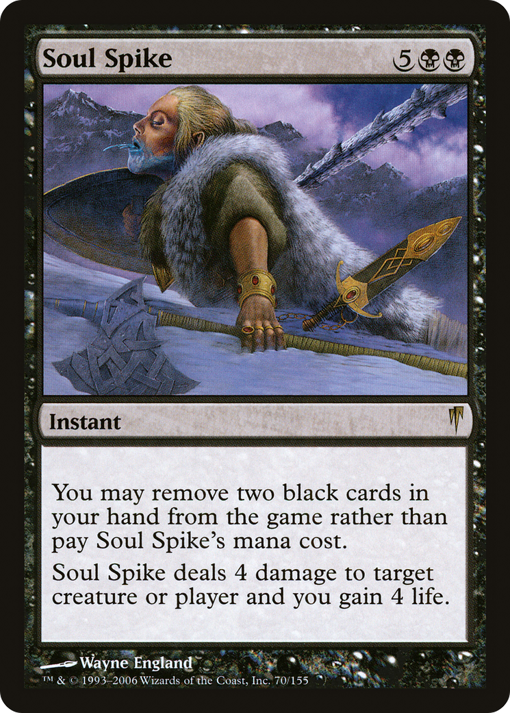 Soul Spike (CSP-070) - Coldsnap Foil - Premium MTG Single from Wizards of the Coast - Just $25.89! Shop now at Game Crave Tournament Store