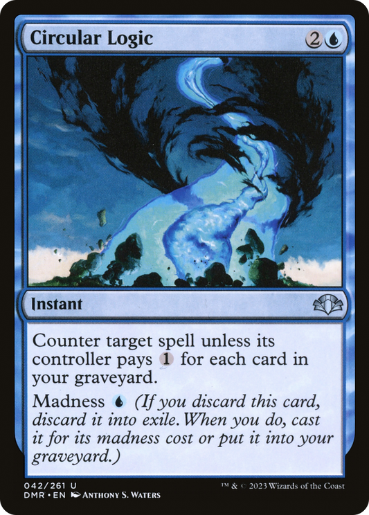 Circular Logic (DMR-042) - Dominaria Remastered - Premium MTG Single from Wizards of the Coast - Just $0.08! Shop now at Game Crave Tournament Store
