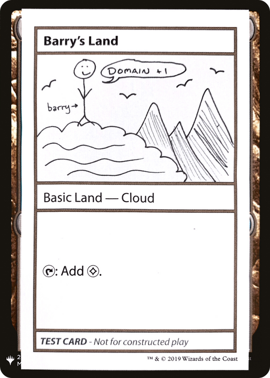 Barry's Land (CMB1-113) - Mystery Booster Playtest Cards 2019 - Premium MTG Single from Wizards of the Coast - Just $0.36! Shop now at Game Crave Tournament Store