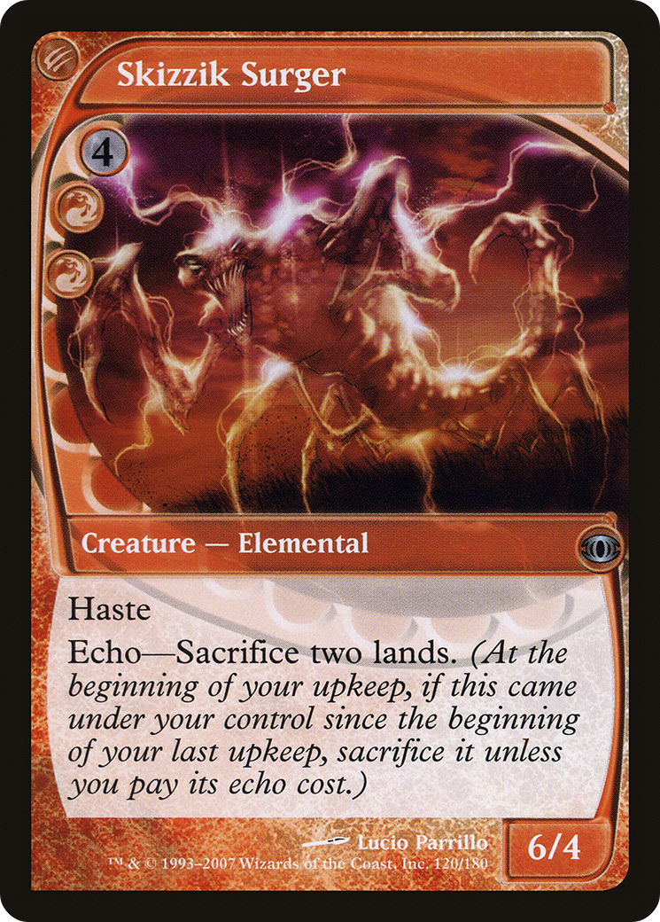 Skizzik Surger (FUT-120) - Future Sight Foil - Premium MTG Single from Wizards of the Coast - Just $0.08! Shop now at Game Crave Tournament Store