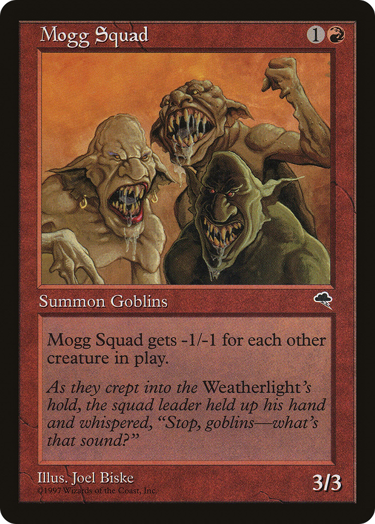 Mogg Squad (TMP-192) - Tempest - Premium MTG Single from Wizards of the Coast - Just $0.08! Shop now at Game Crave Tournament Store